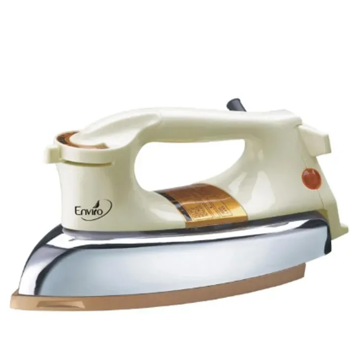 Enviro Heavy Dry Iron HI-2750-S 6 Lbs Heavy Duty Teflon Non-Stick Soleplate