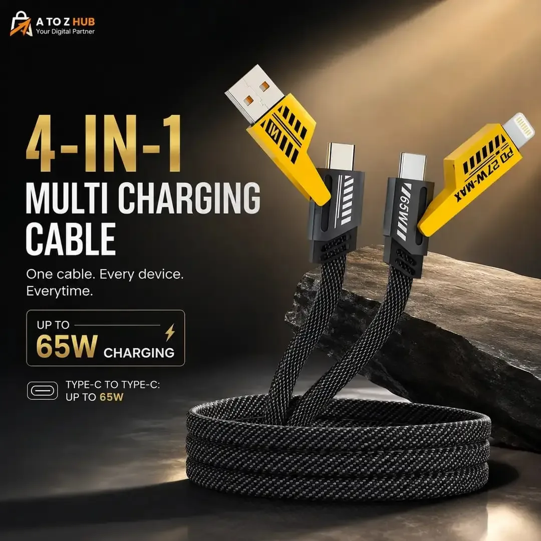 4-in-1 Fast Charging Cable