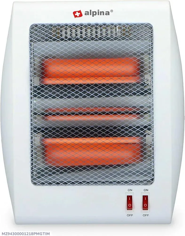 Electric Heater Quartz 800W Portable Room Heating